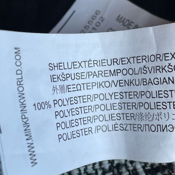 REVOLVE Black and Gray Tweed Dress - Picture 14 of 15